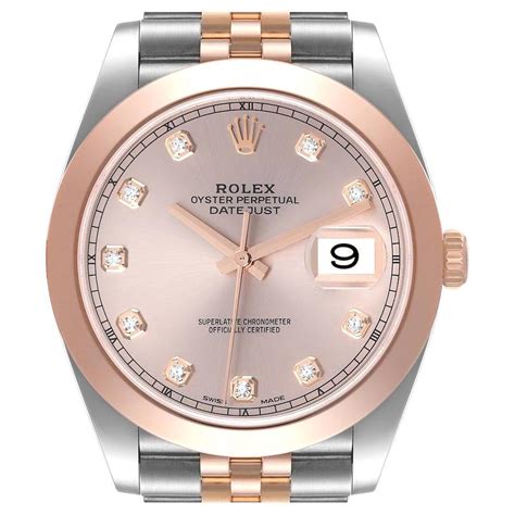 rolex datejust 41 or rose|rolex datejust 41 specifications.